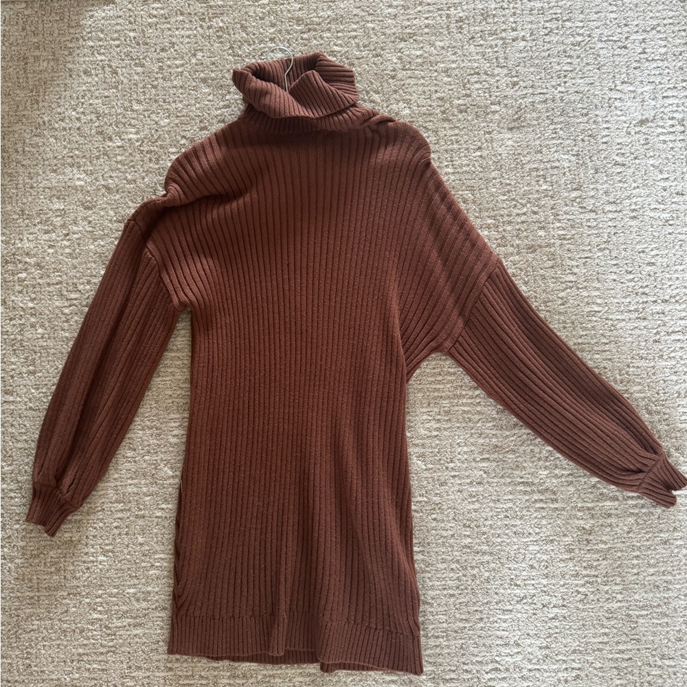Turtleneck dress